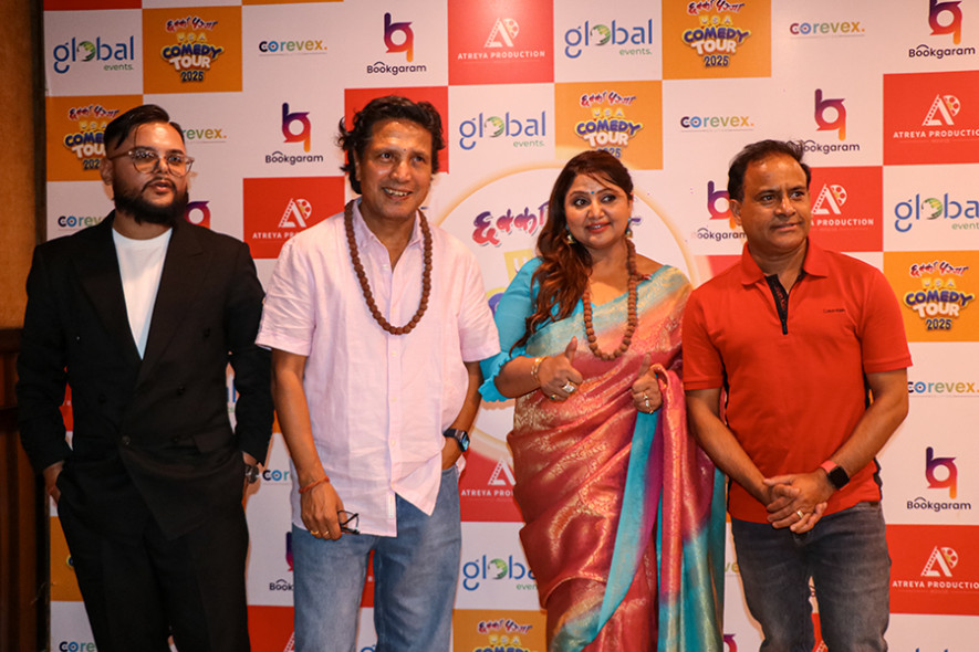 छक्का पन्जा- युएसए कमेडी टुर २०२५' मा दिपक- दिपा र जितू सहित सहभागी हुँदै